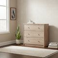 HomeStock Portland 3 Drawer Chest Contemporary Danish Style Storage Unit