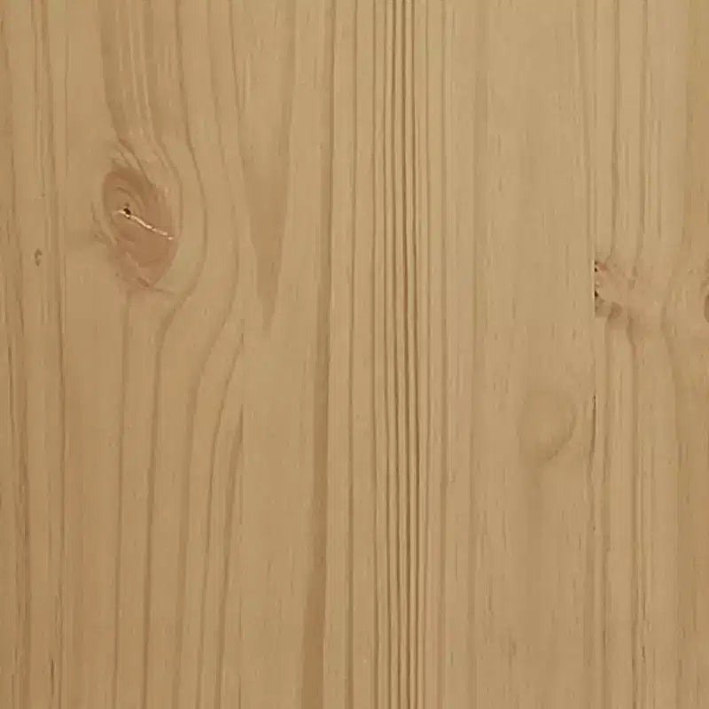 Buffet en MDF et pin massif avec 3 tiroirs et 2 portes, 113 cm (L) x 80 cm (H)