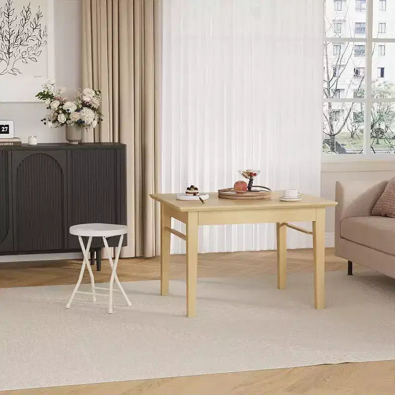 Tabouret pliant rond en acier avec poignée et pieds antidérapants 45,7 cm Capacité 272 kg