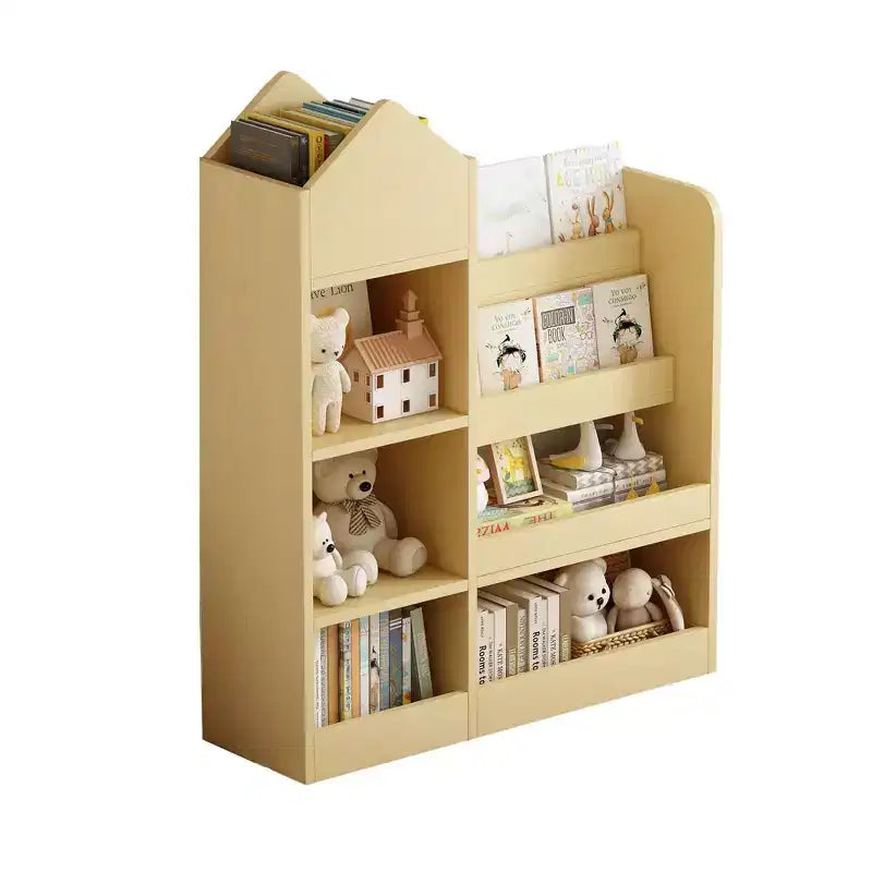 Étagère à livres et rangement de jouets pour enfants en MDF avec 2 paniers 99,5 cm H x 80 cm l