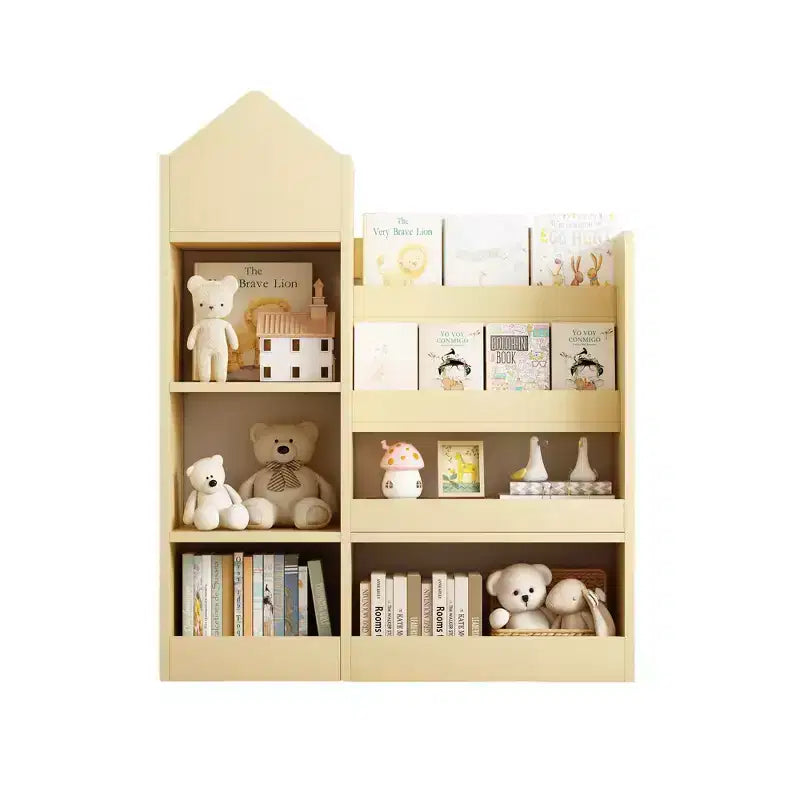 Étagère à livres et rangement de jouets pour enfants en MDF avec 2 paniers 99,5 cm H x 80 cm l
