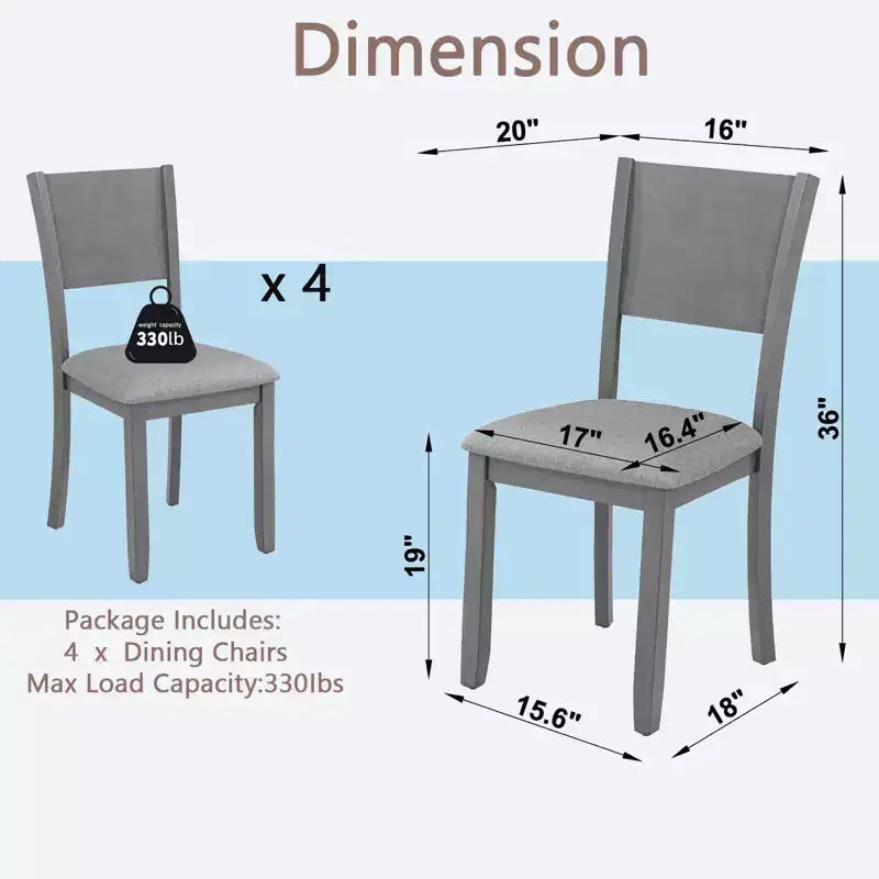 Table à manger rectangulaire en MDF et métal 119 cm (L) x 71 cm (l) x 76 cm (H)