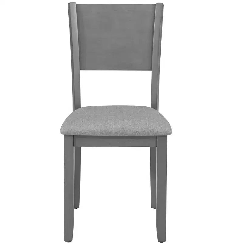 Table à manger rectangulaire en MDF et métal 119 cm (L) x 71 cm (l) x 76 cm (H)