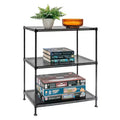 Standard Duty 12d x 24w x 28h 3-Tier Perforated Metal Shelving
