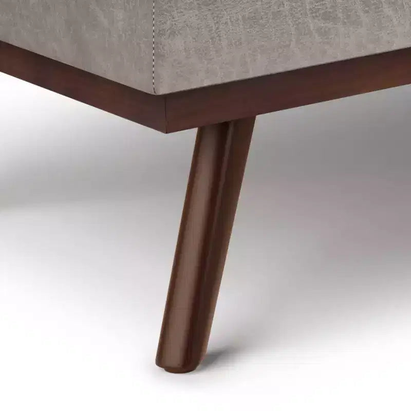 Banc de rangement relevable en similicuir et bois 106,7 cm (L) x 61 cm (P) x 47 cm (H)