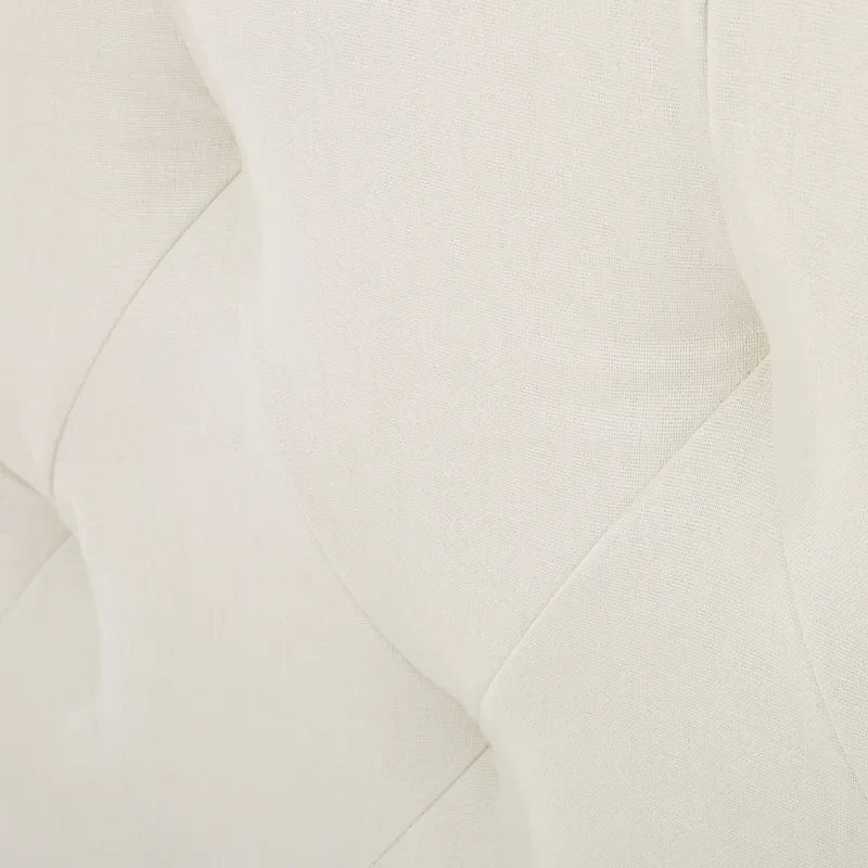 Full/Queen Upholstered Headboard, Button-Tufted Diamond Stitch, Nailhead Trim
