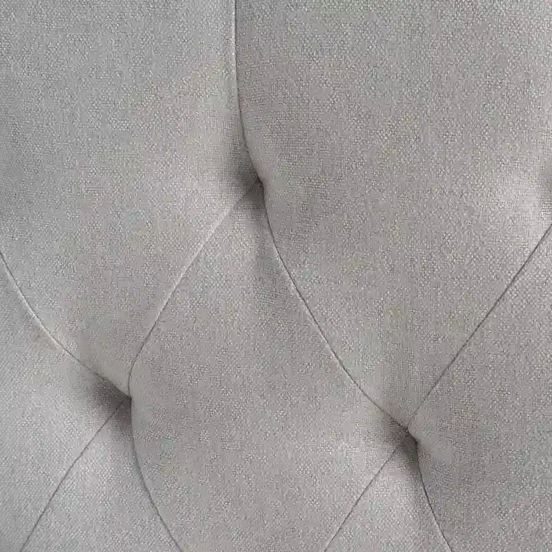 Full/Queen Upholstered Headboard, Button-Tufted Diamond Stitch, Nailhead Trim