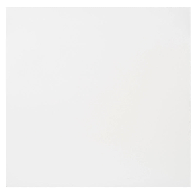 White Square Counter Height Dining Table, Acacia Wood, Seats 4, 48x48x36