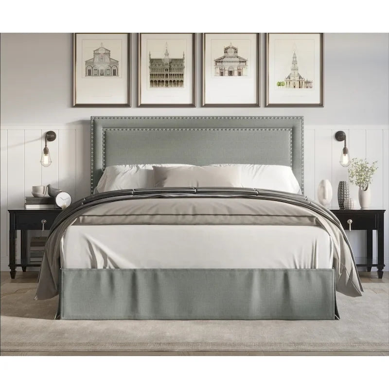 Keith Upholstered Panel Bed