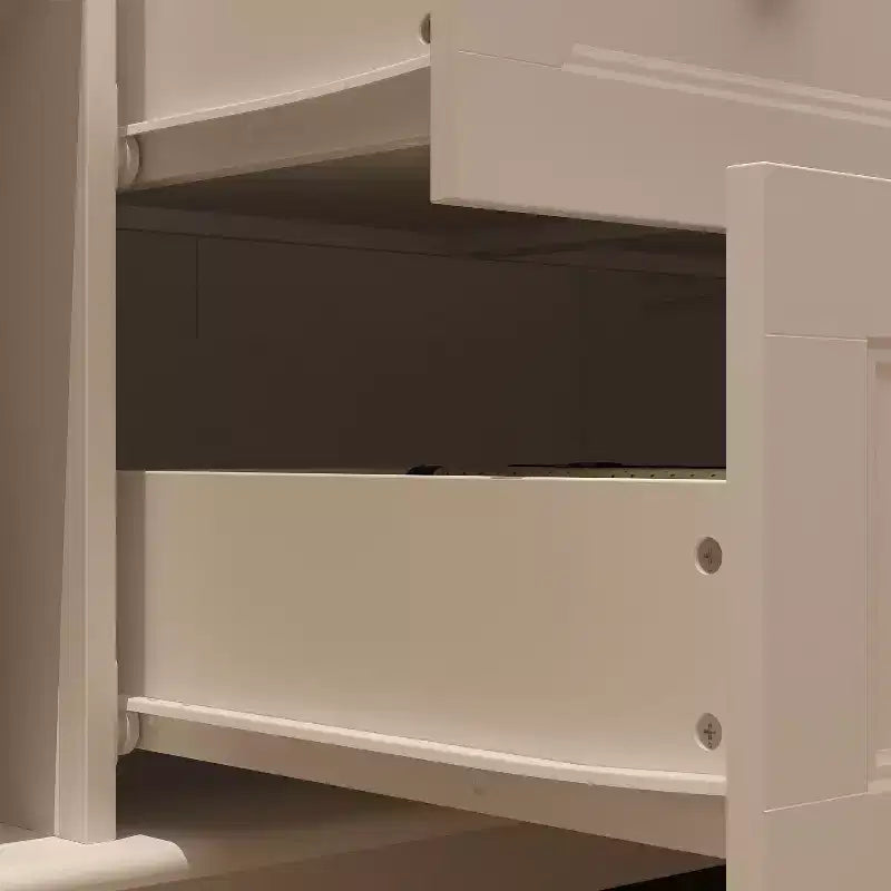 Armoire-penderie en MDF avec 2 tiroirs et tringle à vêtements 160 cm (l) x 180 cm (h)