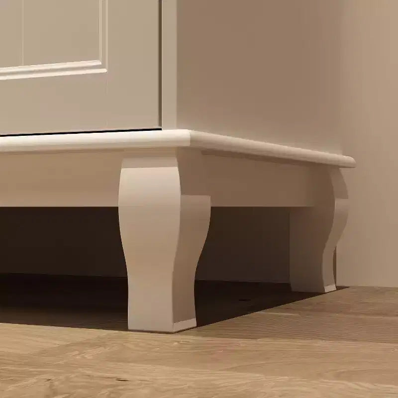 Armoire-penderie en MDF avec 2 tiroirs et tringle à vêtements 160 cm (l) x 180 cm (h)