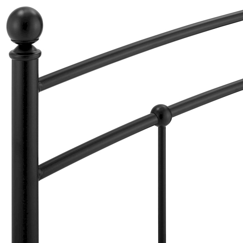 Twin Metal Headboard, Arched Farmhouse Style, 7 Height Positions